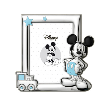 Cornici in argento: Cornice Micky Mouse Treno 13x18